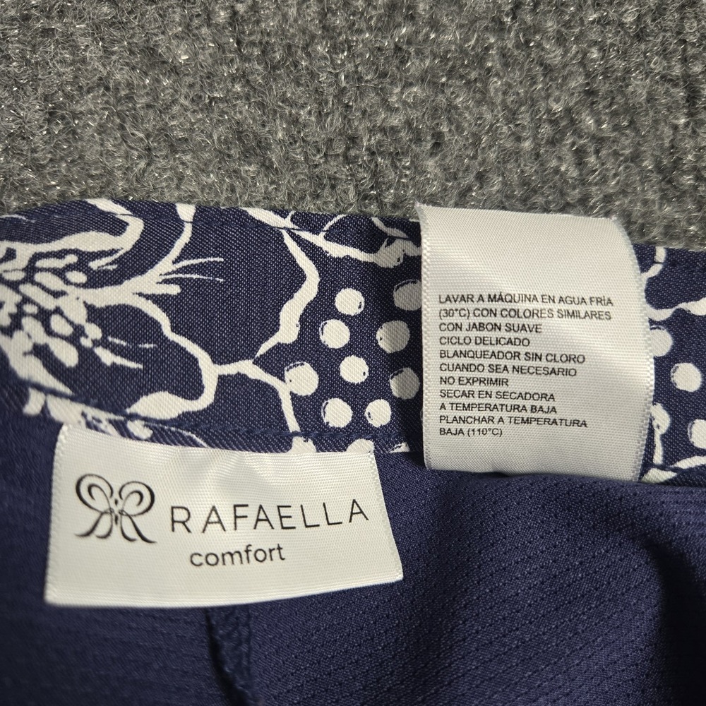 Rafaella Golf Skort Womens Small Blue Floral Stretch Skirt Pickleball Activewear - Picture 4 of 9